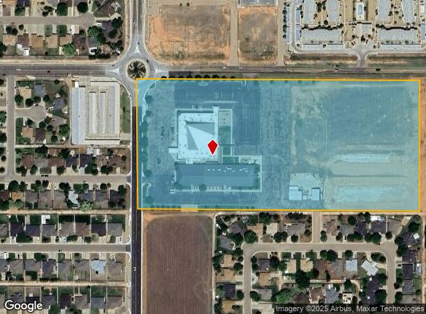  3401 N Norris St, Clovis, NM Parcel Map