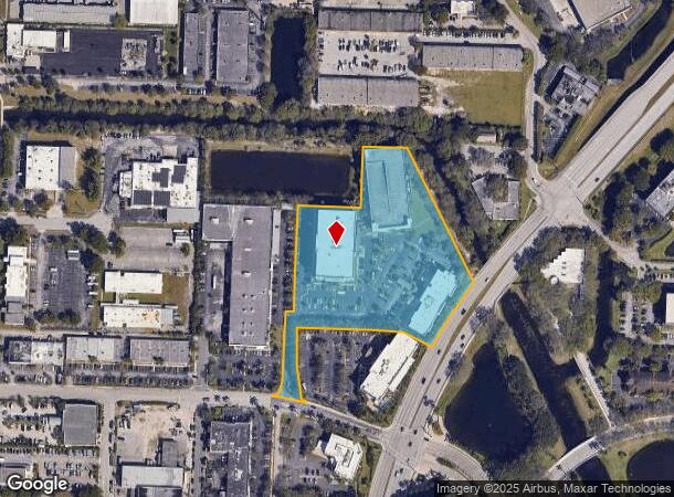  1641 Worthington Rd, West Palm Beach, FL Parcel Map