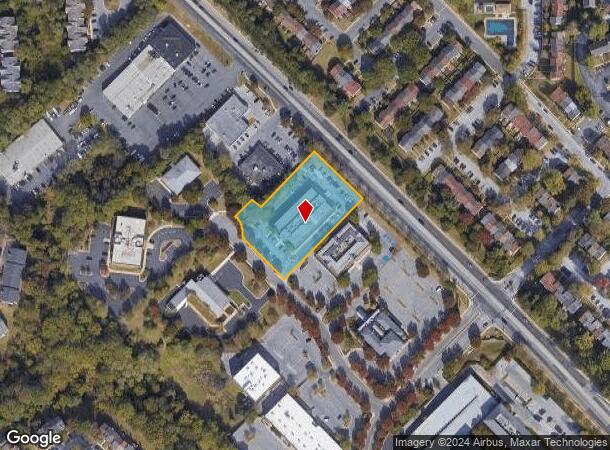  6 Park Center Ct, Owings Mills, MD Parcel Map