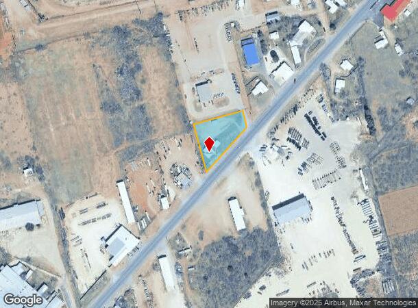  1613 E Highway 350, Big Spring, TX Parcel Map