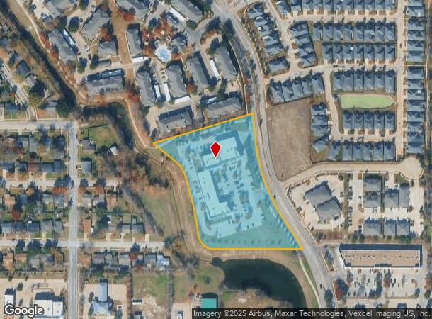  100 Bourland Rd, Keller, TX Parcel Map