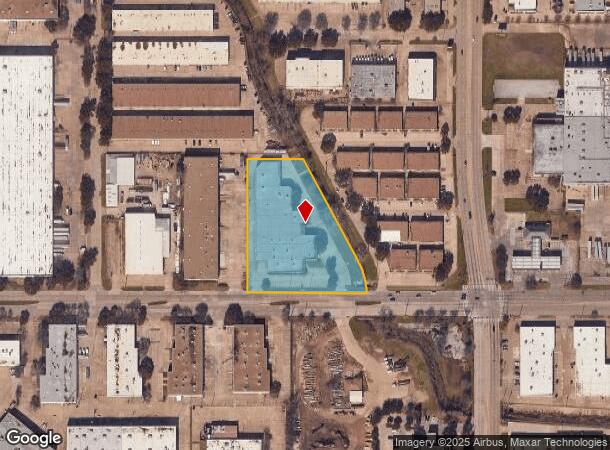  10551 Miller Rd, Dallas, TX Parcel Map