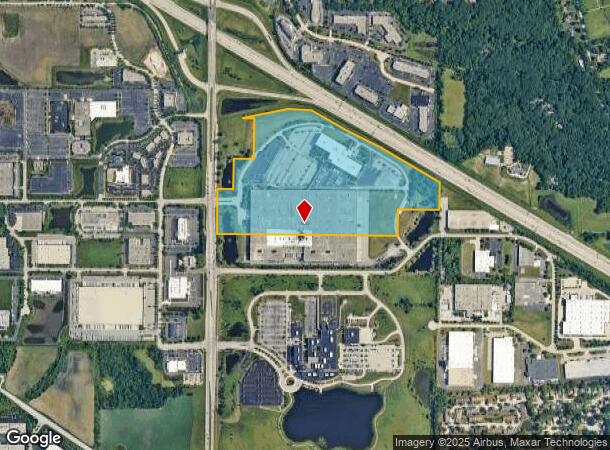  1707 N Randall Rd, Elgin, IL Parcel Map