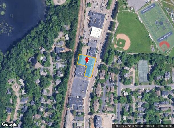  1233 Highland Ave, Needham, MA Parcel Map