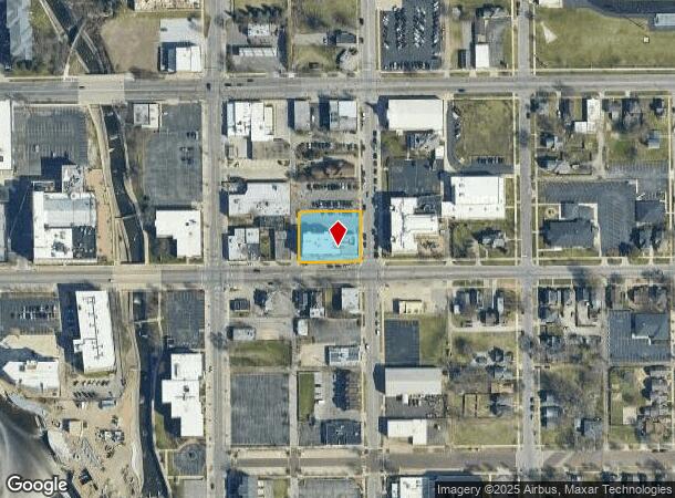  525 E Colfax Ave, South Bend, IN Parcel Map