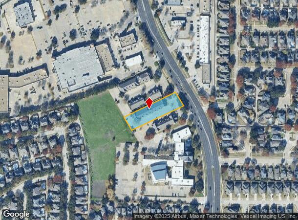  6833 Coit Rd, Plano, TX Parcel Map
