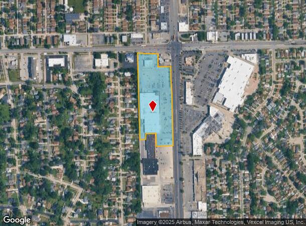 7910 S Cicero Ave, Burbank, IL Parcel Map