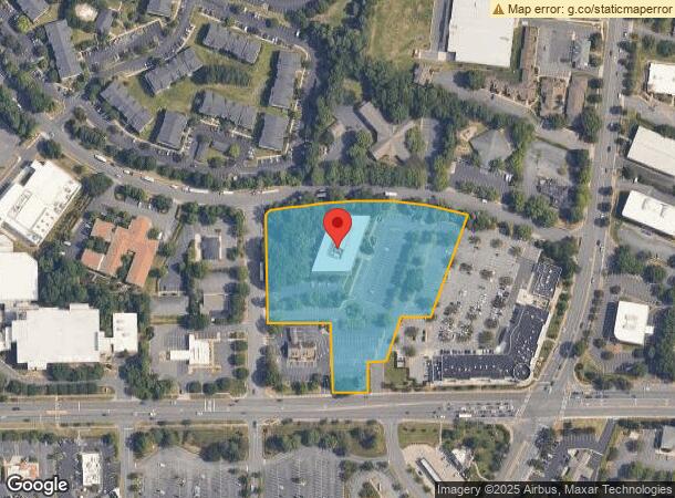  7621 Little Ave, Charlotte, NC Parcel Map