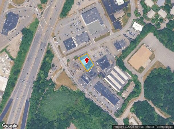 1 Bourbon St, Peabody, MA Parcel Map