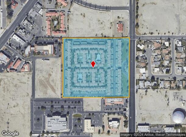  46745 Monroe St, Indio, CA Parcel Map