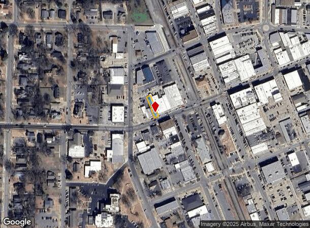 1318 Oak St, Conway, AR Parcel Map