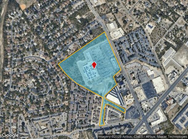  5910 Babcock Rd, San Antonio, TX Parcel Map