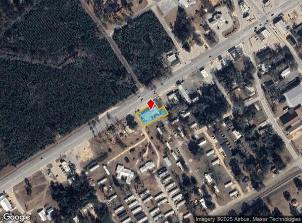 187 W Cypress St, Ludowici, GA Parcel Map