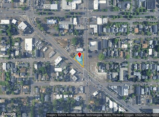 5135 Se Foster Rd, Portland, OR Parcel Map
