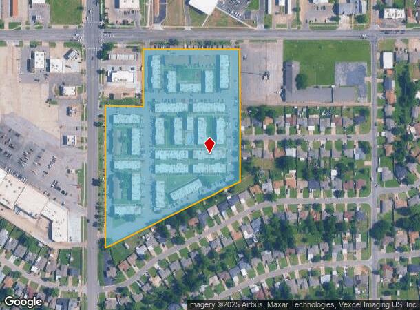 2824 Sw 59Th St, Oklahoma City, OK Parcel Map