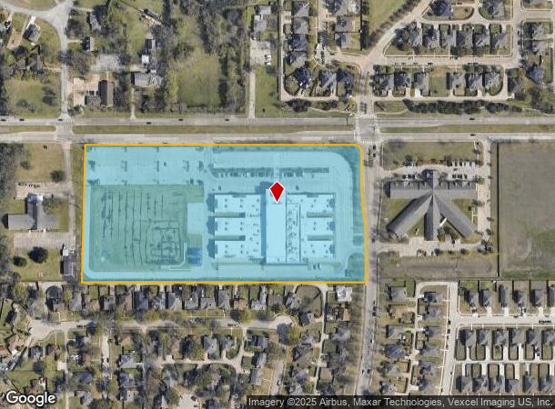 1900 W Pleasant Run Rd, Lancaster, TX Parcel Map