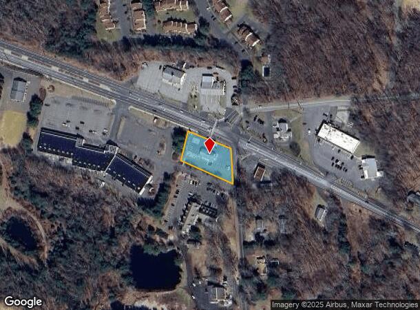  206 Merrow Rd, Tolland, CT Parcel Map