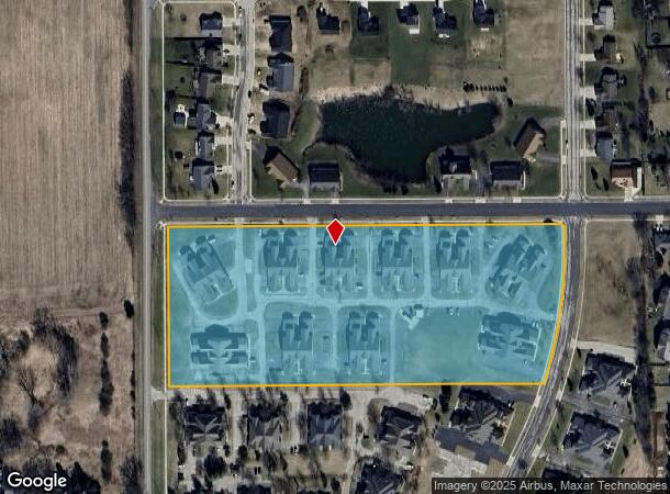 1706 Birchwood St, Delavan, WI Parcel Map