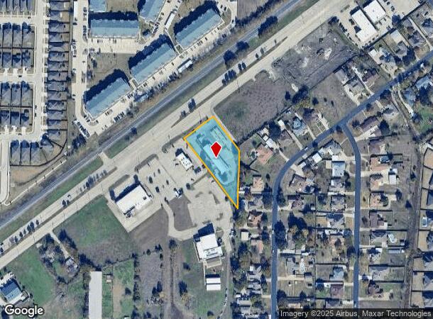 7090 Highway 78, Sachse, TX Parcel Map