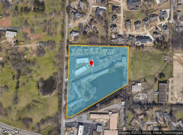 1331 S 46Th St, Fort Smith, AR Parcel Map