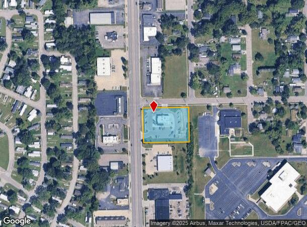 1001 S Main St, Adrian, MI Parcel Map