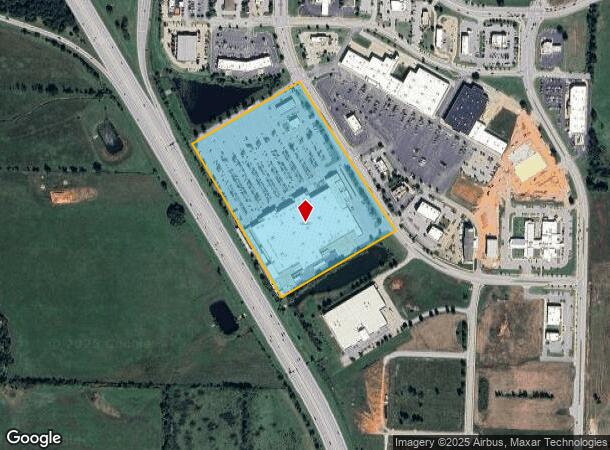  4208 S Pleasant Crossing Blvd, Rogers, AR Parcel Map