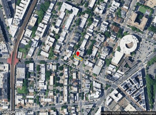  1409 Bryant Ave, Bronx, NY Parcel Map