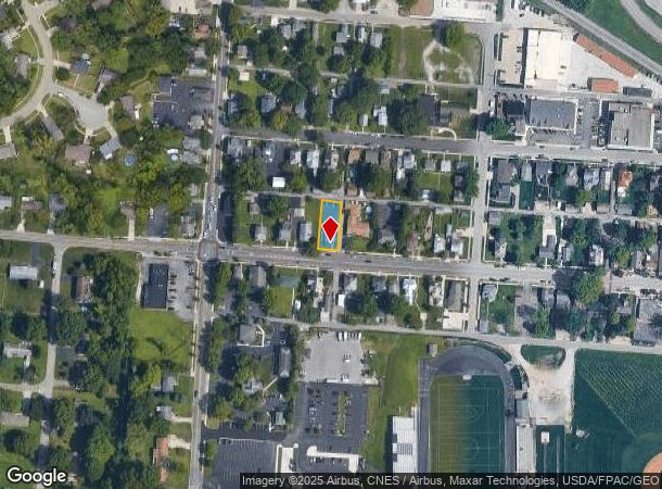 156 W Columbus St, Pickerington, OH Parcel Map