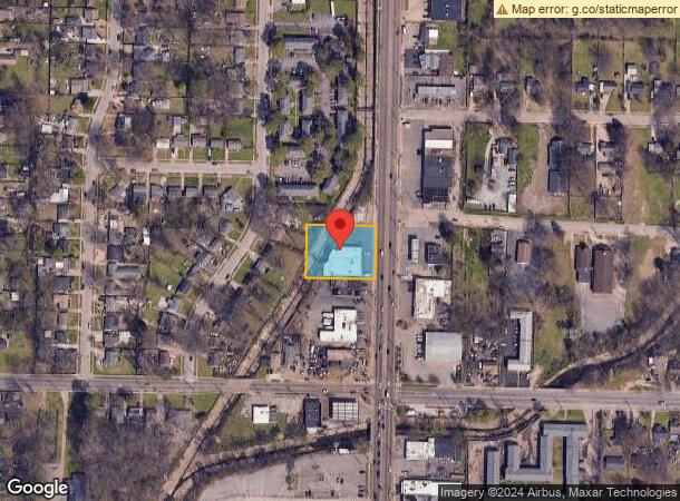  1605 Getwell Rd, Memphis, TN Parcel Map