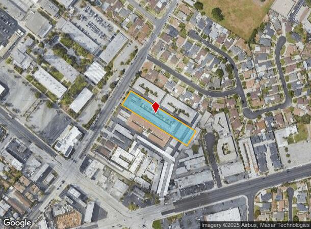  11500 Colima Rd, Whittier, CA Parcel Map