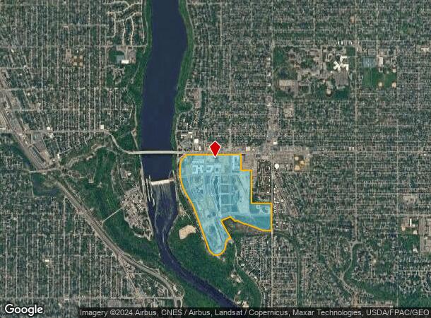  966 Mississippi River Blvd S, Saint Paul, MN Parcel Map