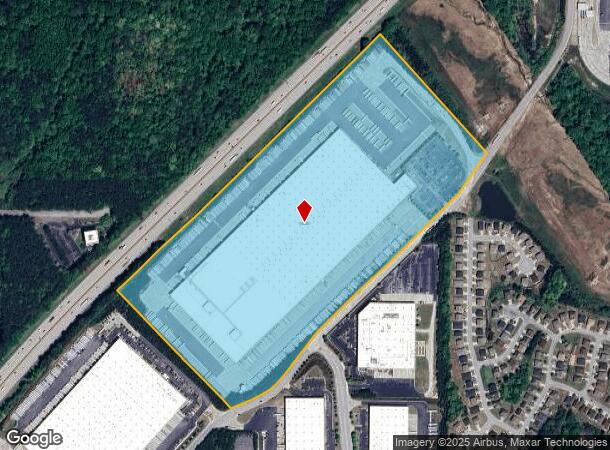  6710 Oakley Industrial Blvd, Union City, GA Parcel Map