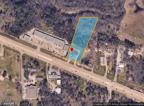  12922 Highway 105 W, Conroe, TX Parcel Map