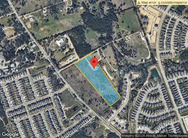  80 Mockingbird Hl, Leander, TX Parcel Map