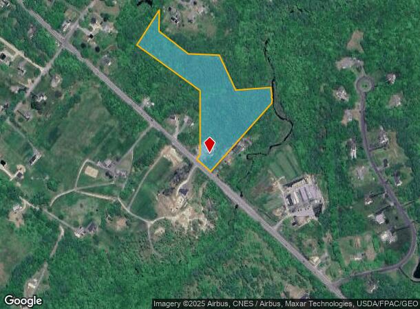  341 Ossipee Trl, Gorham, ME Parcel Map