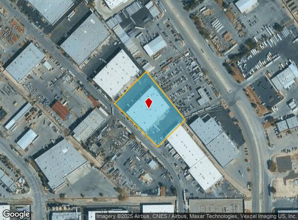 4500 Andrews St, North Las Vegas, NV Parcel Map