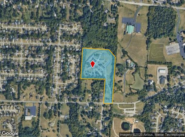 2222 Springdale Rd, Cincinnati, OH Parcel Map