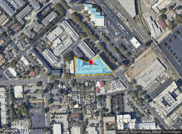  717 W Julian St, San Jose, CA Parcel Map