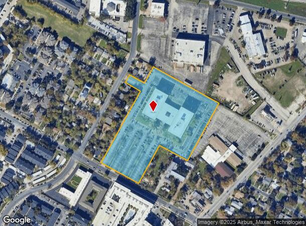  1106 Clayton Ln, Austin, TX Parcel Map