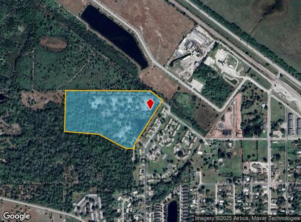 17486 Sw Lincoln St, Indiantown, FL Parcel Map