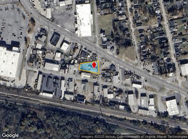 315 Maple St, Salem, VA Parcel Map