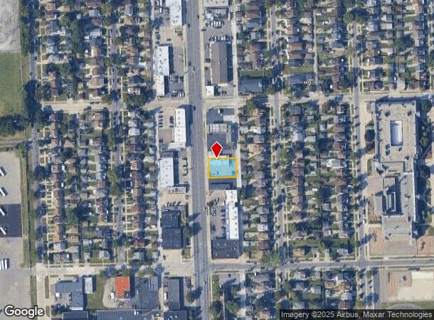 6620 Schaefer Rd, Dearborn, MI Parcel Map