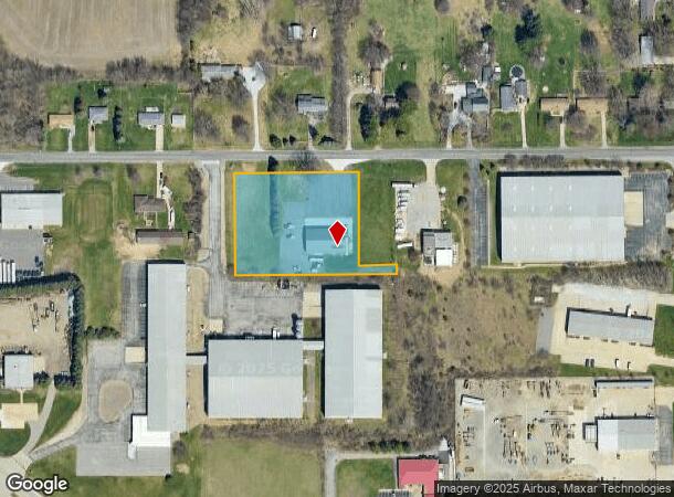  5500 W Brick Rd, South Bend, IN Parcel Map