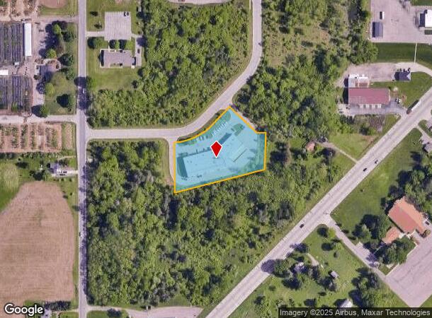  2556 Alamo Dr, Lansing, MI Parcel Map