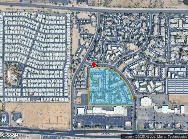  164 N 74Th St, Mesa, AZ Parcel Map