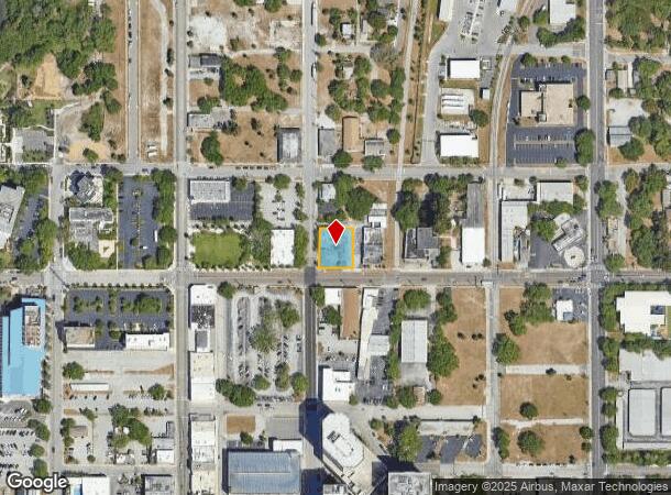  205 N Garden Ave, Clearwater, FL Parcel Map