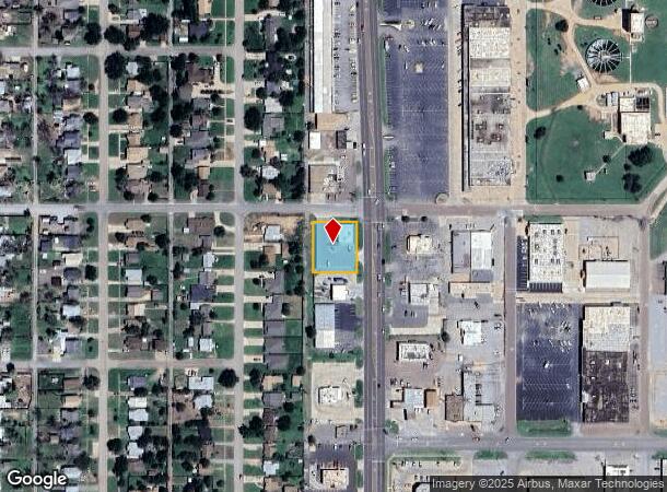 1321 N Main St, Altus, OK Parcel Map