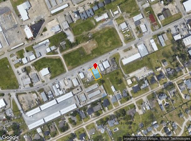 132 N Hollywood Rd, Houma, LA Parcel Map