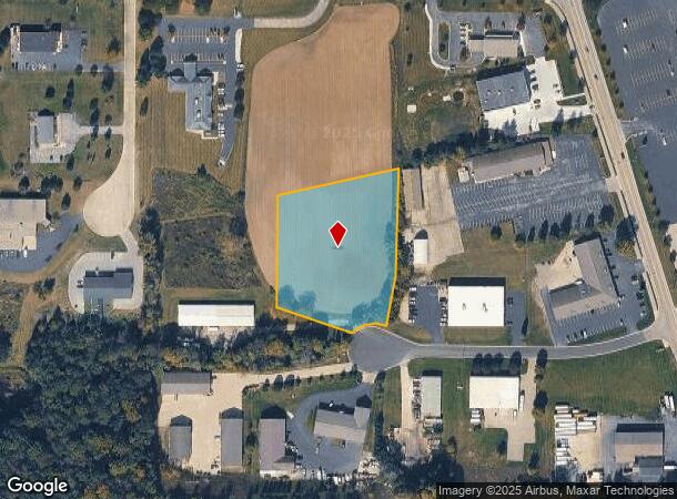 Beechwood Industrial Ct, Hubertus, WI Parcel Map