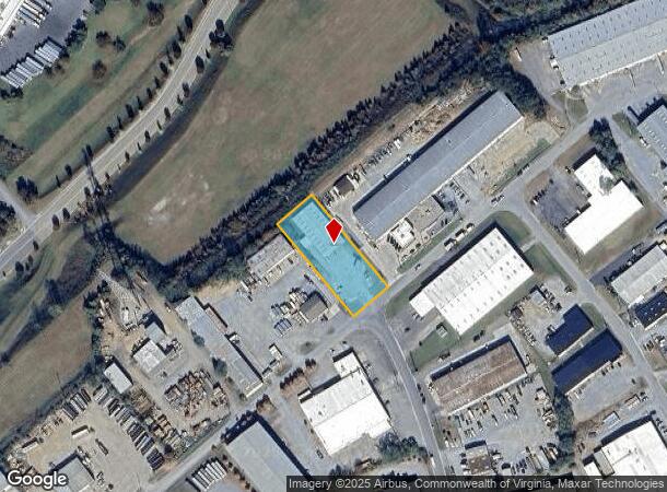 2866 Nicholas Ave Ne, Roanoke, VA Parcel Map